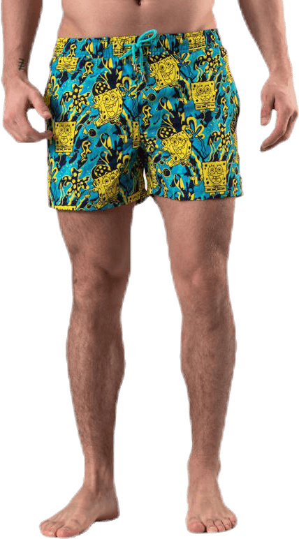 Sponge Bob Swim Shorts Blue/Yellow