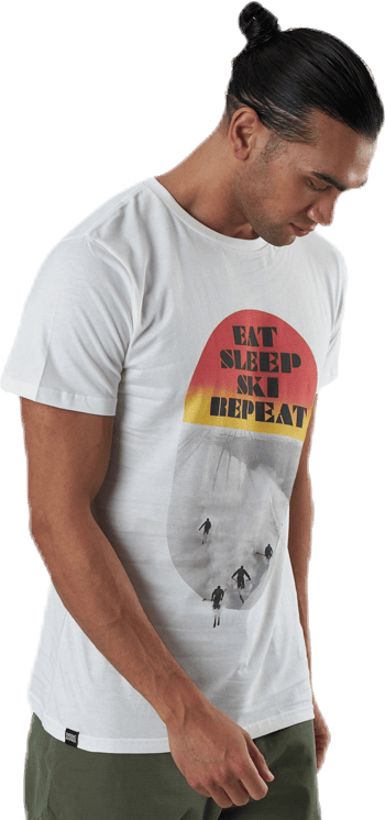 Stockholm Eat Sleep Ski White - Bild 2