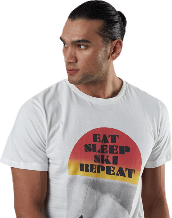 Stockholm Eat Sleep Ski White - Bild 4