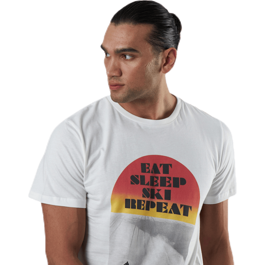 Stockholm Eat Sleep Ski White - Bild 4