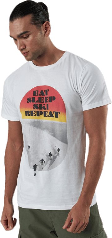 Stockholm Eat Sleep Ski White - Bild 5