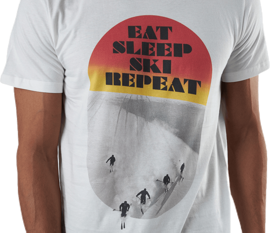 Stockholm Eat Sleep Ski White - Bild 6