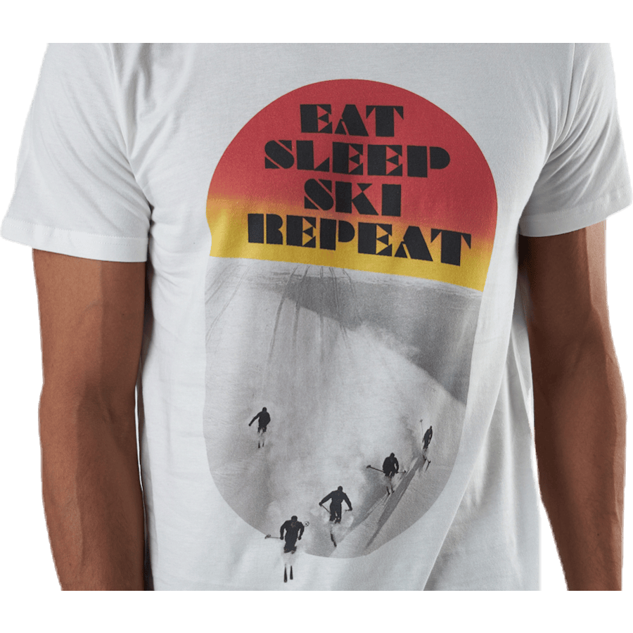 Stockholm Eat Sleep Ski White - Bild 6