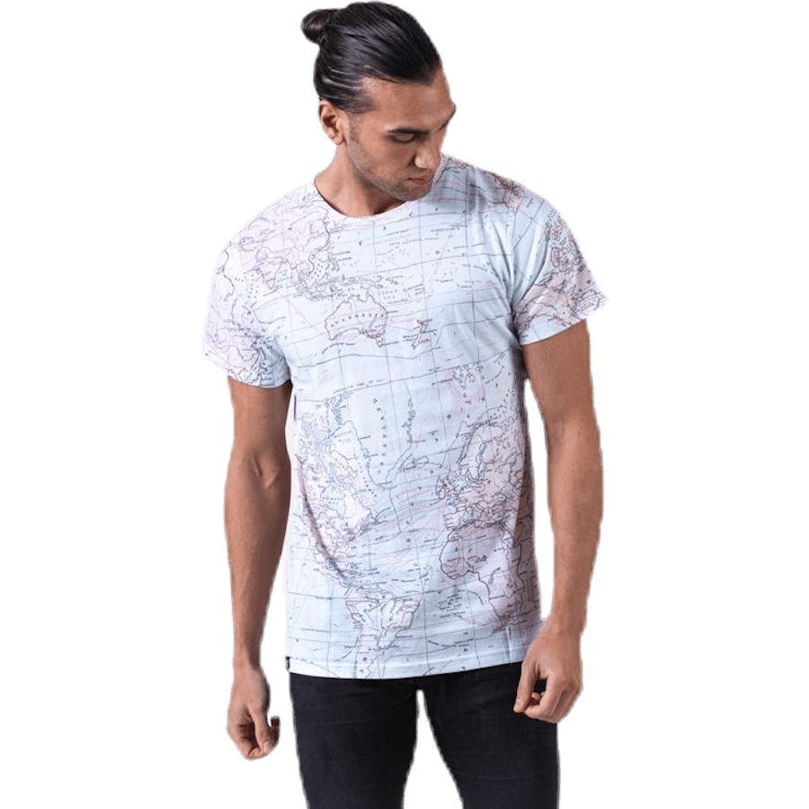 Stockholm Map Patterned