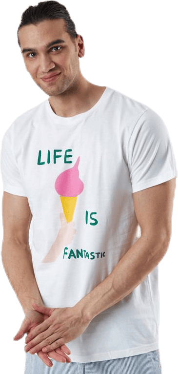Stockholm Life Is Fantastic White - Bild 2