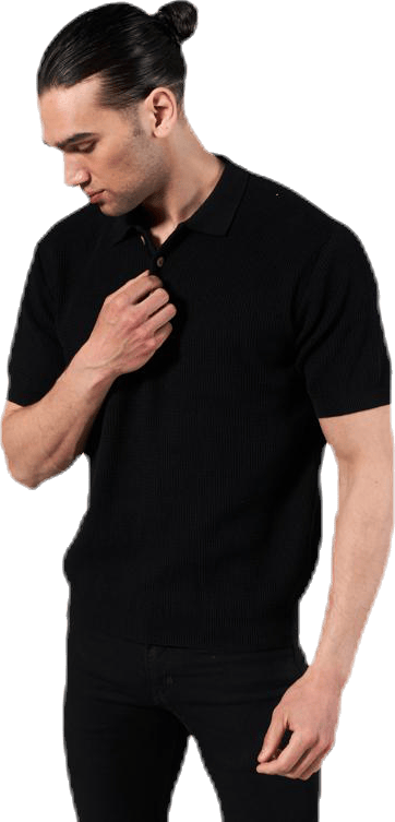 Sweater Short Sleeve Gnesta Black