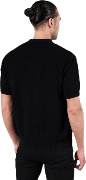 Sweater Short Sleeve Gnesta Black - Bild 4