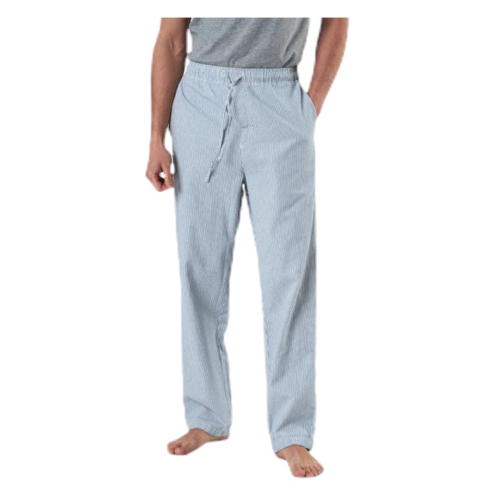 Klitmoeller Thin Stripes Blue, Male, Apparels, Pants, Blue, L