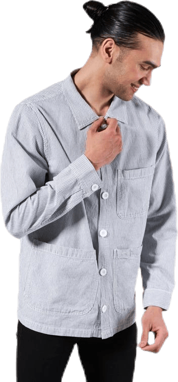 Worker Jacket Sala Thin Stripes Blue - Bild 2