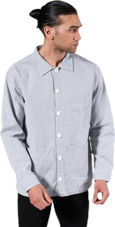 Worker Jacket Sala Thin Stripes Blue - Bild 3