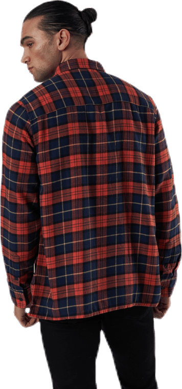 Rute Flannel Checker Orange - Bild 3