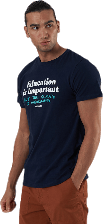 Stockholm Education Blue, Male, Apparels, T-shirt, Blue, XL
