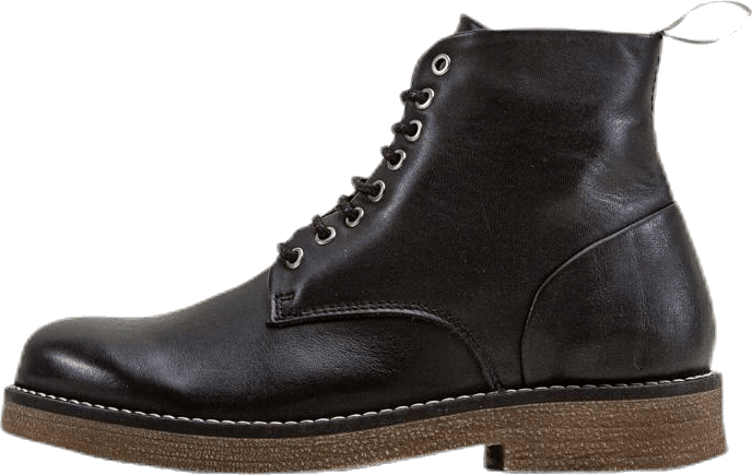 Rummy Leather Boots Black