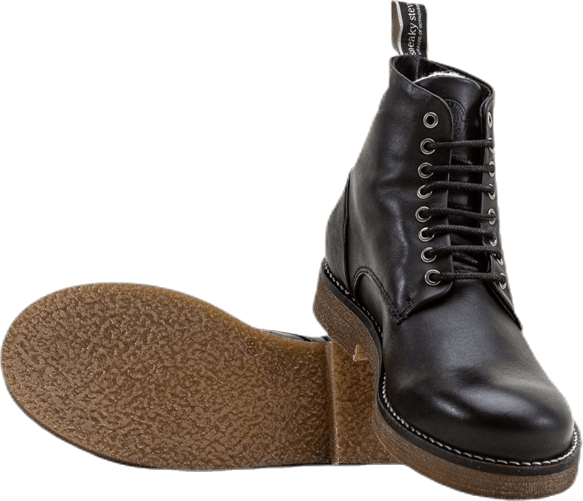 Rummy Leather Boots Black - Bild 7