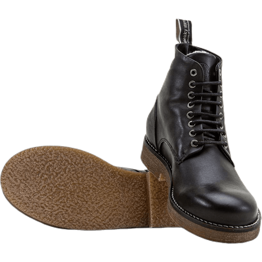 Rummy Leather Boots Black - Bild 7