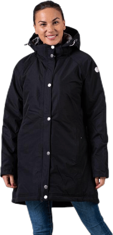Kansas Jacket Black, Female, Apparels, jackets, Black, 44