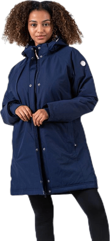 Kansas Jacket Blue, Female, Ropa, chaquetas, Azul, 38