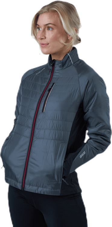 R90 Wis II Grey, Female, Apparels, jackets, Running, Grey, 40