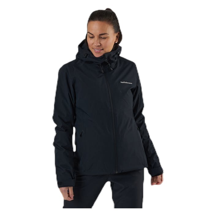 Anima Jacket Black, Female, Kläder, jackor, Alpina sporter, Svart, L