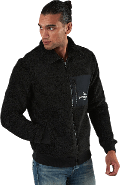 peak performance pile zip jacket