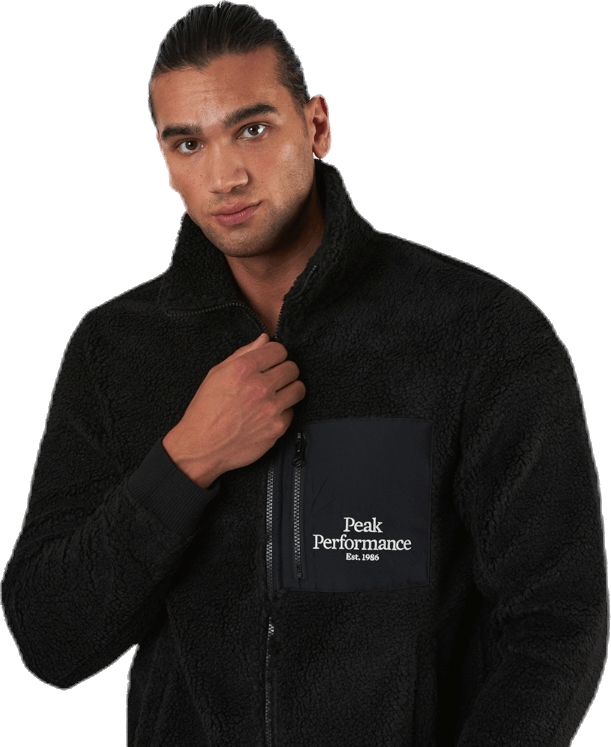 peak performance original pile zip jacket