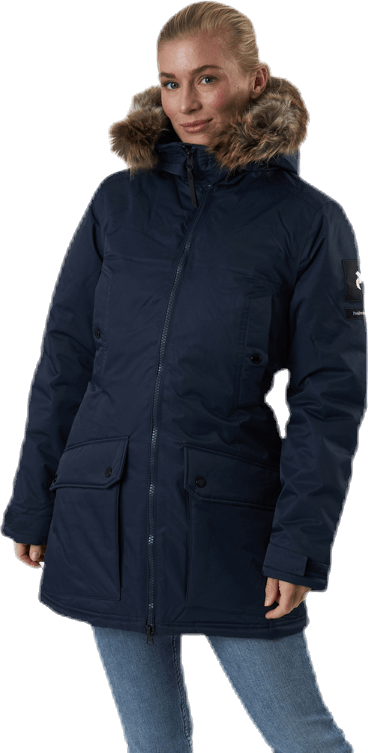 Local Parka Blue, Female, Odzież, kurtki, Niebieski, M