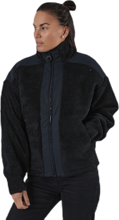 Original Pile Zip Jacket Black, Female, Vaatteet, Paidat, Musta, M