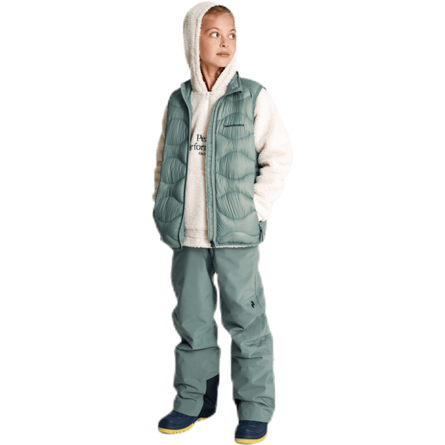 Junior Original Pile Half Zip Hoodie White