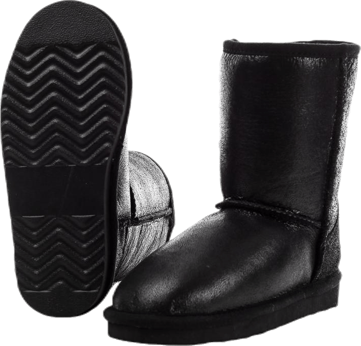 Nona Sheepskin Fleece Lined Black - Bild 2