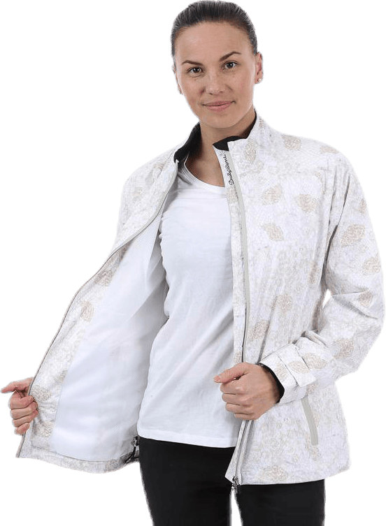 Drop Rain Jacket White - Bild 4