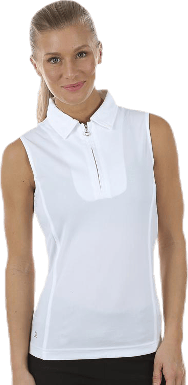 Macy S/L Polo Shirt White