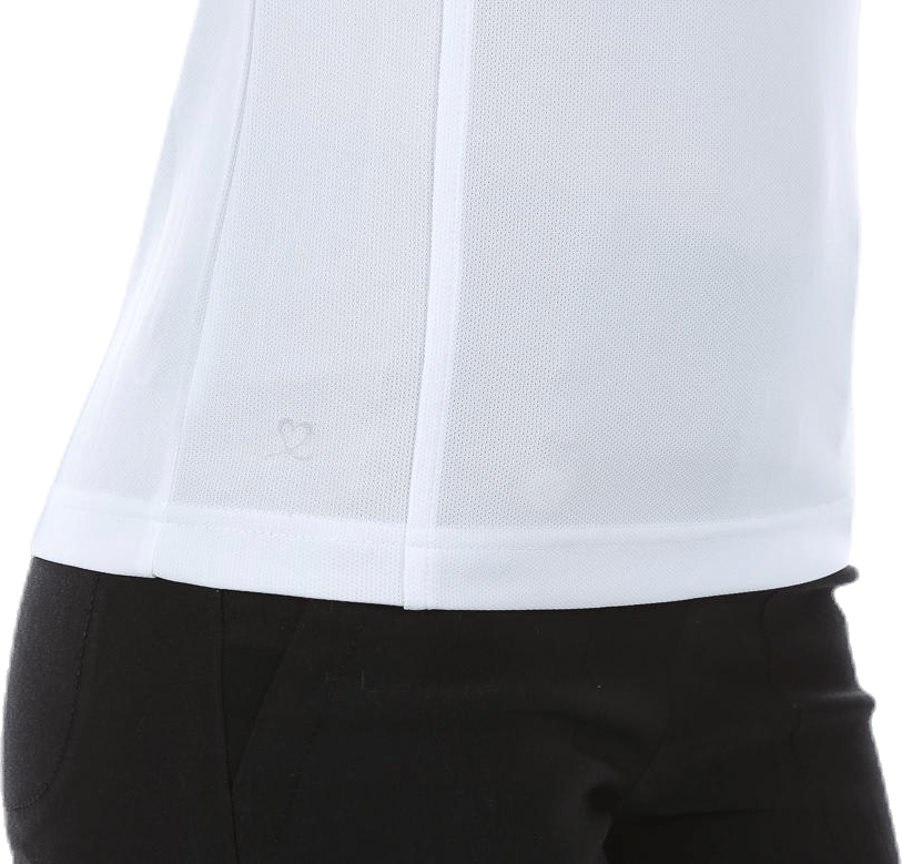 Macy S/L Polo Shirt White - Bild 4