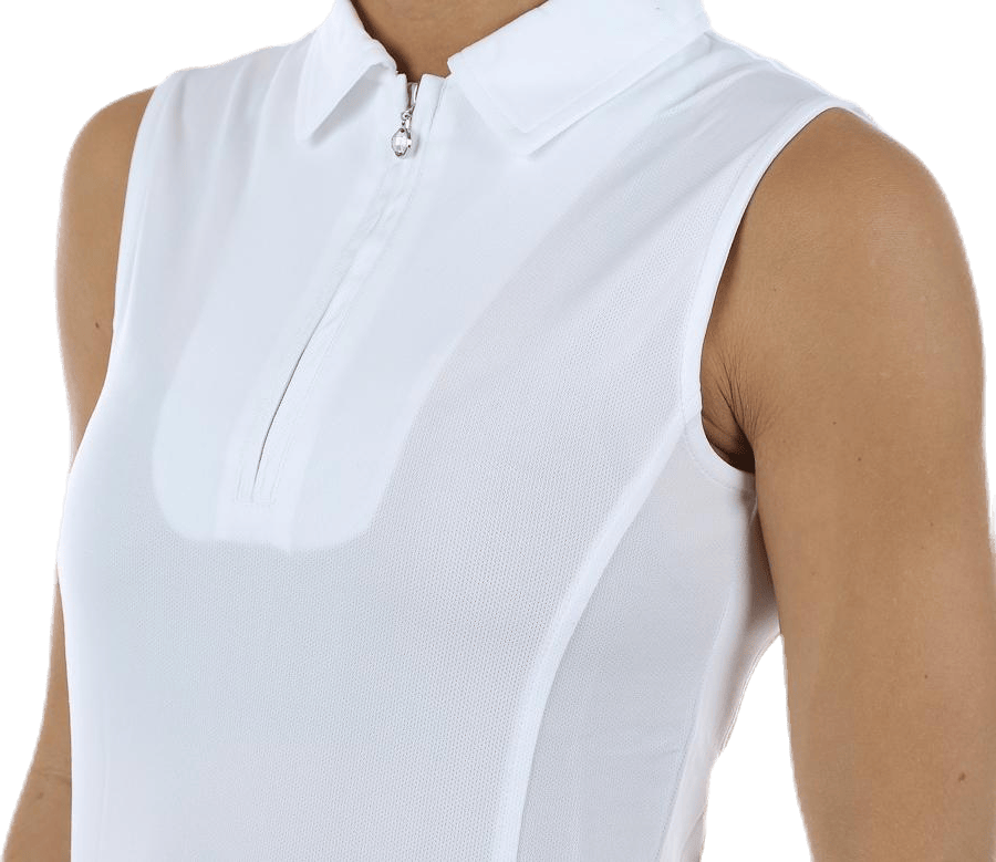 Macy S/L Polo Shirt White - Bild 5