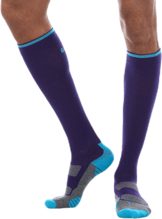 Compression Wool Purple, Unisex, Kläder, Strumpor, Löpning, Lila, 40-45