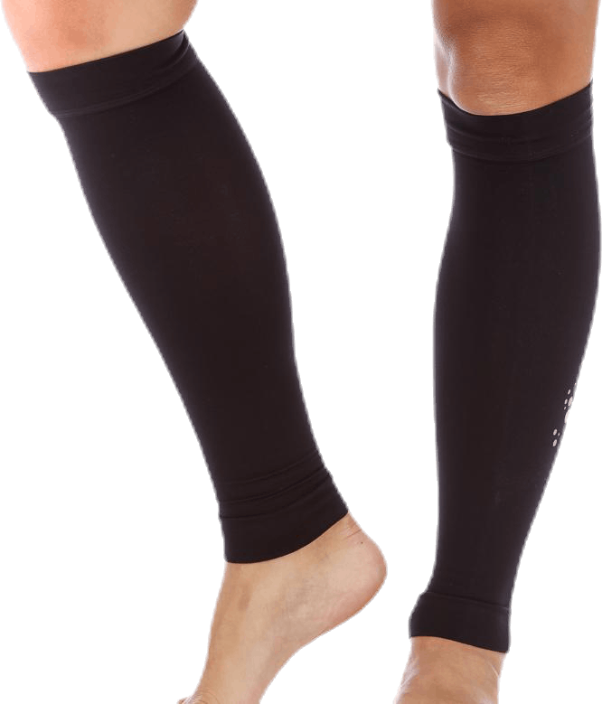 Compression Calf Sleeves Superior Black, Unisex, Utrustning, Skydd, Löpning, Svart, S (27-32)