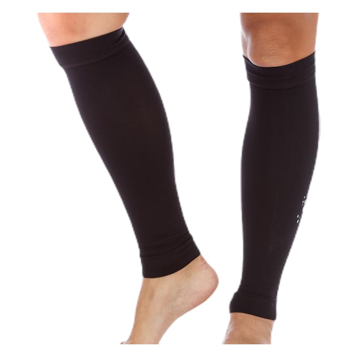 Compression Calf Sleeves Superior Black, Unisex, Utstyr, Beskyttelse, Løping, Svart, 40-45