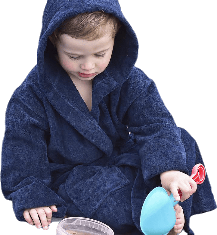 Orbaden Bathrobe Blue - Bild 2