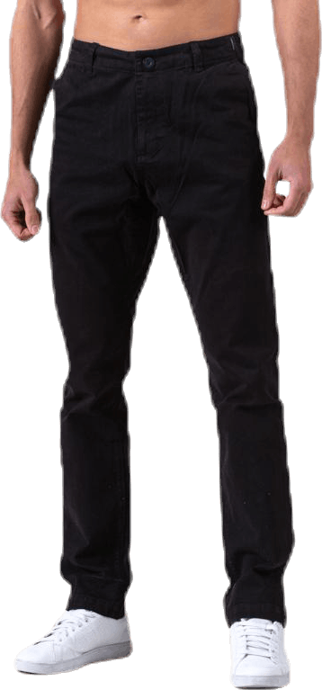 Chino Pants Sundsvall Black, Male, Apparels, Pants, Black, 30
