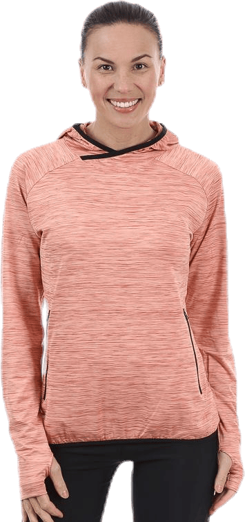 Cerium Hood Pink, Female, Ropa, Camisas, Running, Rosa, 46