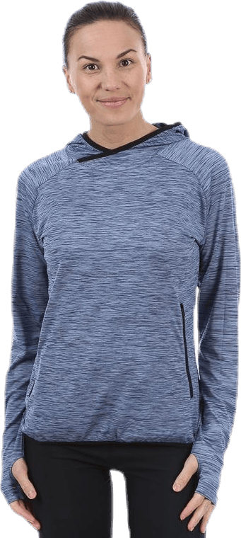 Cerium Hood Blue, Female, Ropa, Camisas, Running, Azul, 36