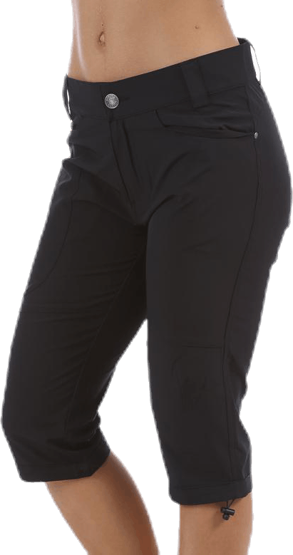 Sanda Capri Black, Female, Apparels, Shorts, Black, 38