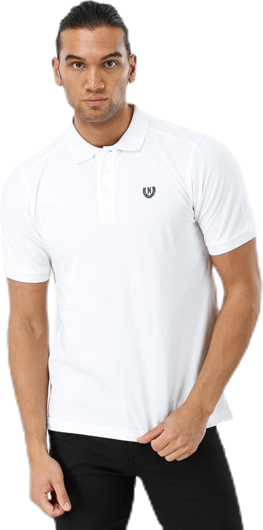 Small Laurel Polo White, Male, Abbigliamento, Maglietta, Bianca, XL