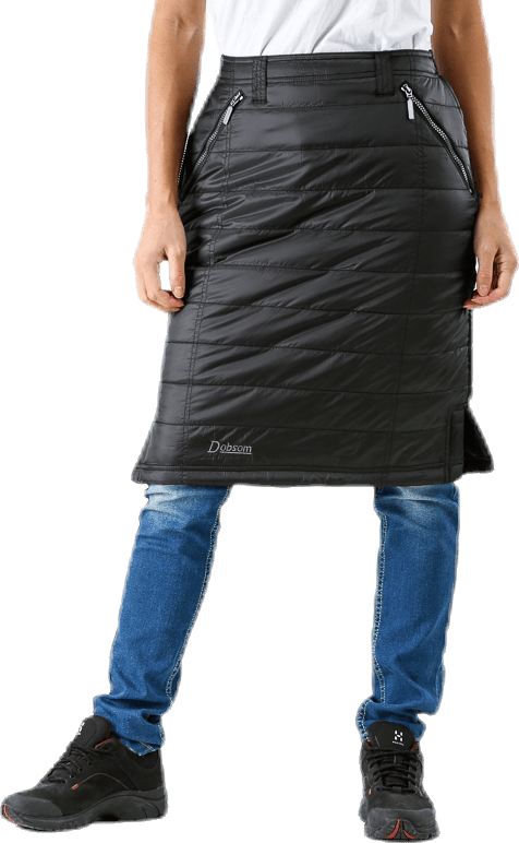 Hepola Skirt Black, Female, Apparels, skirts & dresses, Black, 40