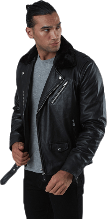 Connor Black, Male, Apparels, jackets, Black, 48