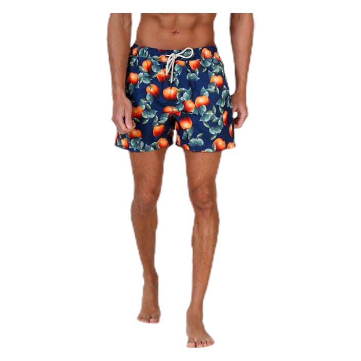 Dark Orange Blue, Male, Apparels, Swimwear, Swimming, Blue, S
