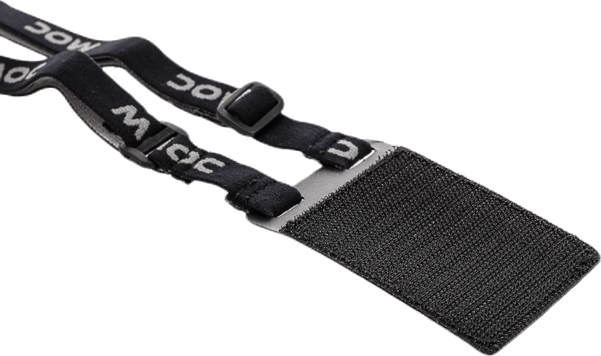 Velcro Plate with Neckband Black Black - Bild 2
