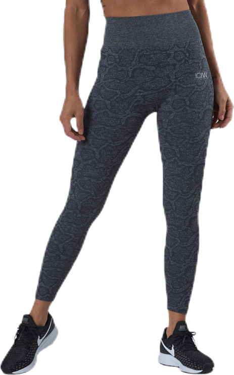 ICIW Snake Seamless Tights Grey