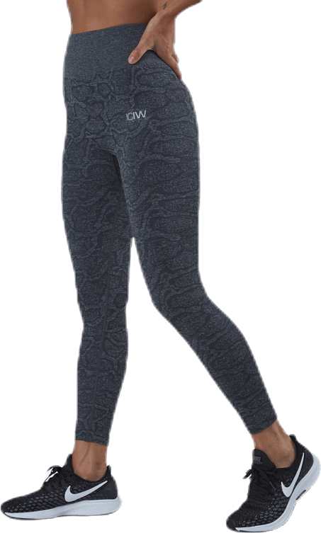 ICIW Snake Seamless Tights Grey - Bild 4