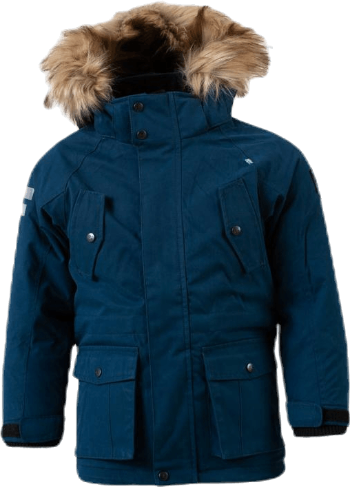 Svalbard Parka Blue, Unisex, Abbigliamento, giacche, Blu, 90