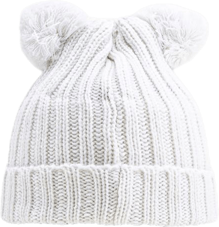Roxtuna Pompom Hat White - Bild 3